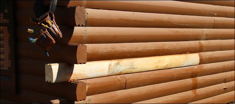 Log Home Damage Repair  Wise County, Virginia