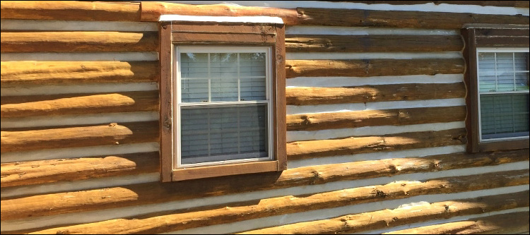Log Home Whole Log Replacement  Wise County, Virginia