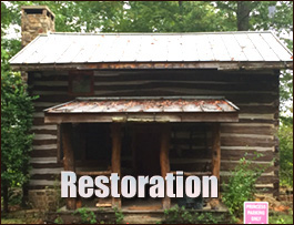 Historic Log Cabin Restoration  Wise County, Virginia